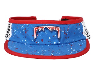 Pit Viper Blue Ribbon Super Visor Hatt Blå Röda | EUB-630254