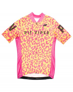 Pit Viper Wildcat Jersey Grå Rosa | OAL-172930