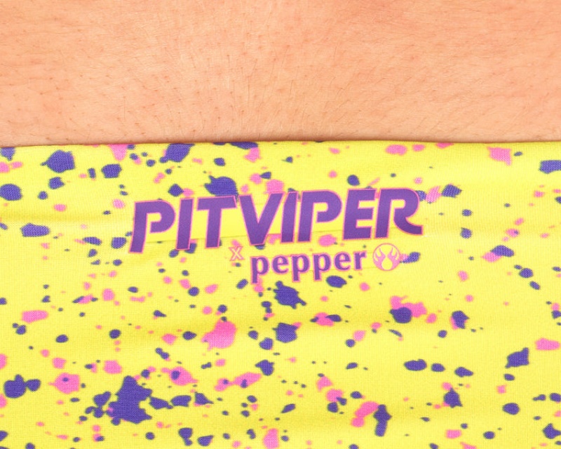 Pit Viper 1993 Splatter Bikiniunderdel Gula | RVO-276381