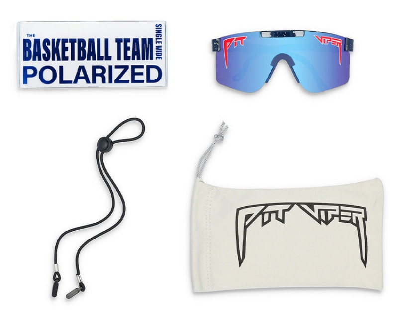 Pit Viper Basketball Team Polarized The Originals Svarta | ACS-274865