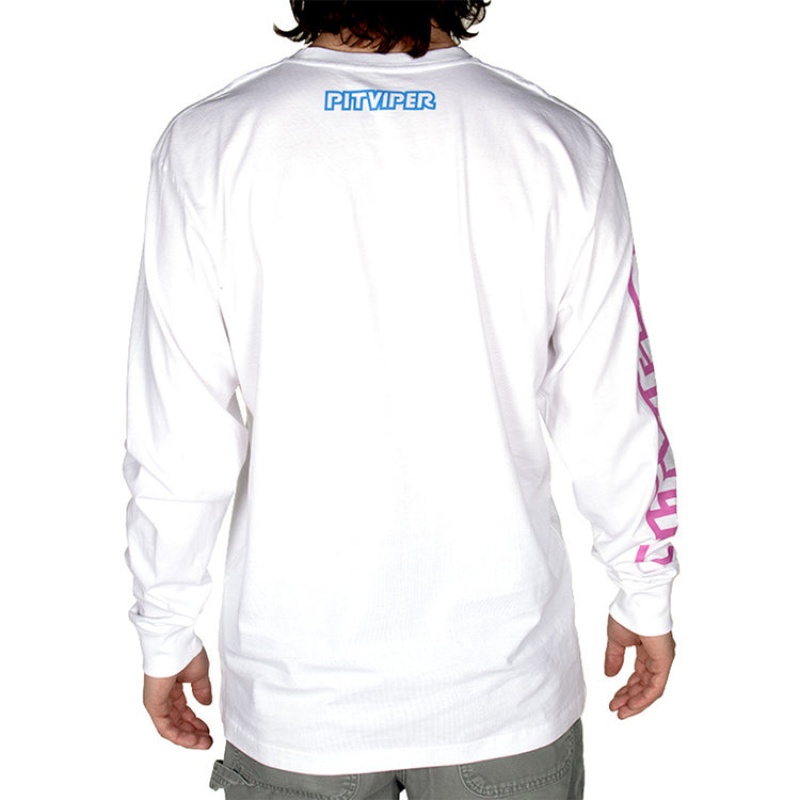 Pit Viper Big Air Long Sleeve T-shirt Vita | YQP-563709