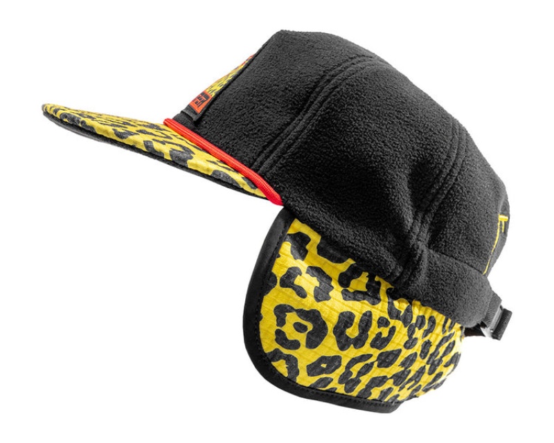 Pit Viper Carnivore Speed Fleece Hatt Svarta Gula | CUB-839715