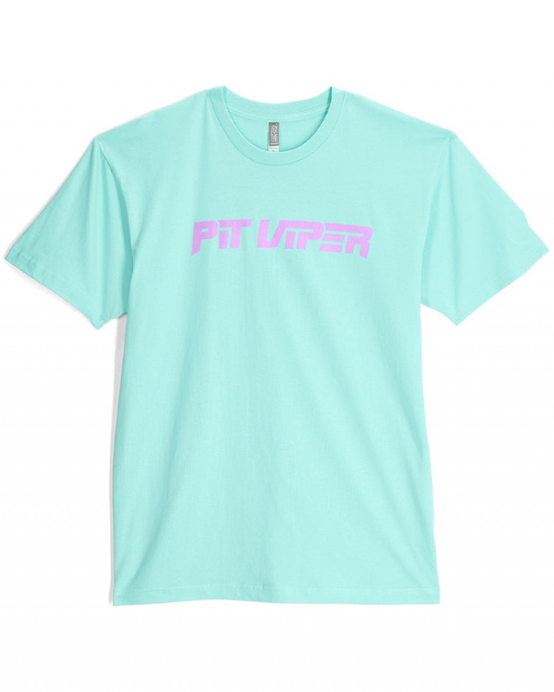 Pit Viper Copacabana Mini Fangs Mint T-shirt Turkos | CNB-849713