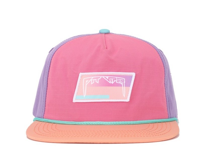 Pit Viper Copacabana Unstructured Hatt Rosa Lila | MAO-403275