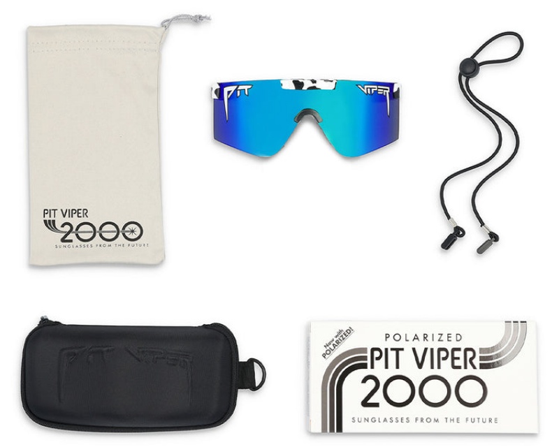 Pit Viper Cowabunga Polarized The 2000s Vita Svarta | FLI-931807