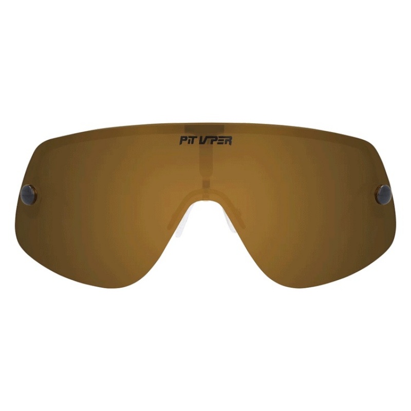 Pit Viper Gold Standard Polarized The Limousine Guld | LZK-067219