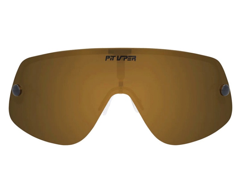 Pit Viper Gold Standard Polarized The Limousine Guld | LZK-067219