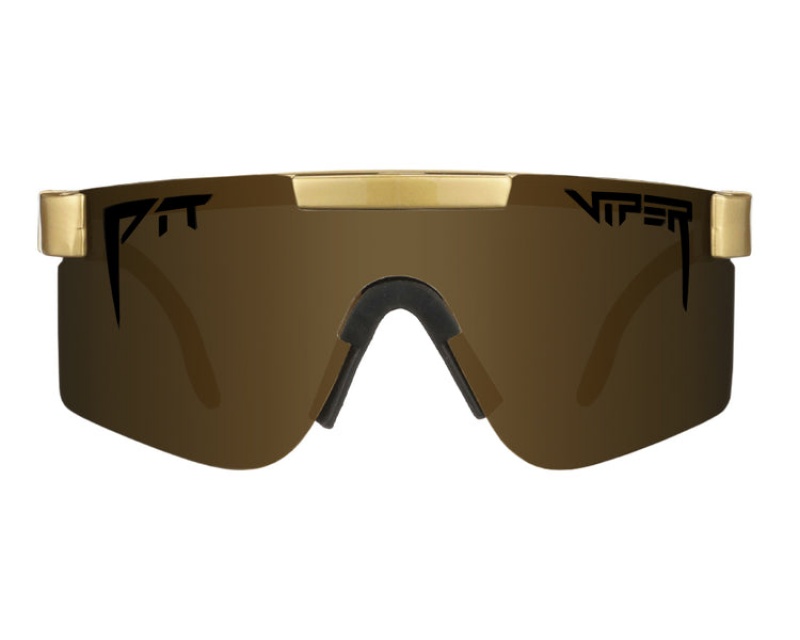 Pit Viper Gold Standard Polarized The Originals Guld | RMK-789215