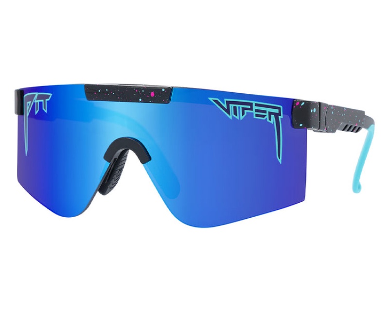 Pit Viper Hail Sagan Polarized The 2000s Svarta Blå | MZF-361749