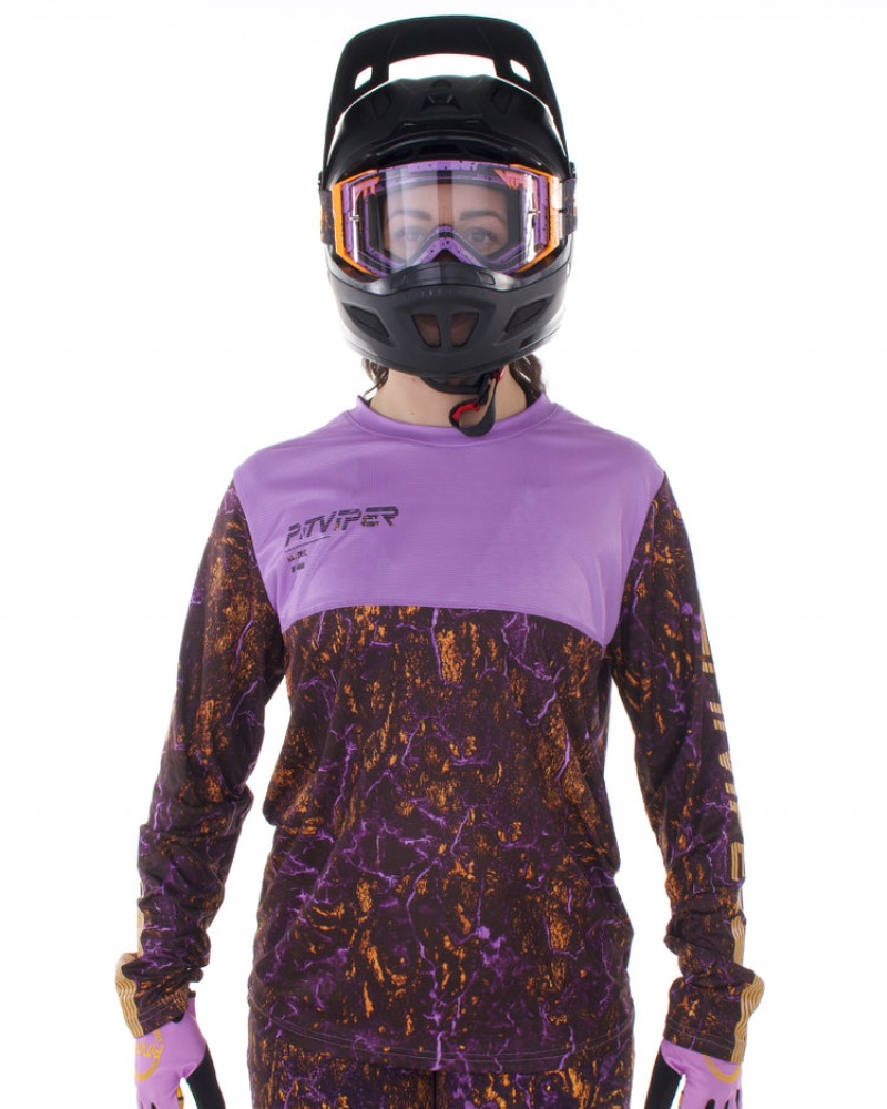 Pit Viper High Speed Off Road II Long Sleeve Jersey Olika Färger | MIX-250439