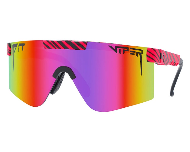 Pit Viper Hot Tropics Polarized The 2000s Röda Svarta | KDH-590172