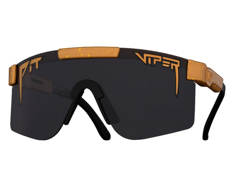 Pit Viper Kumquat Polarized The Originals Guld | QZA-263859