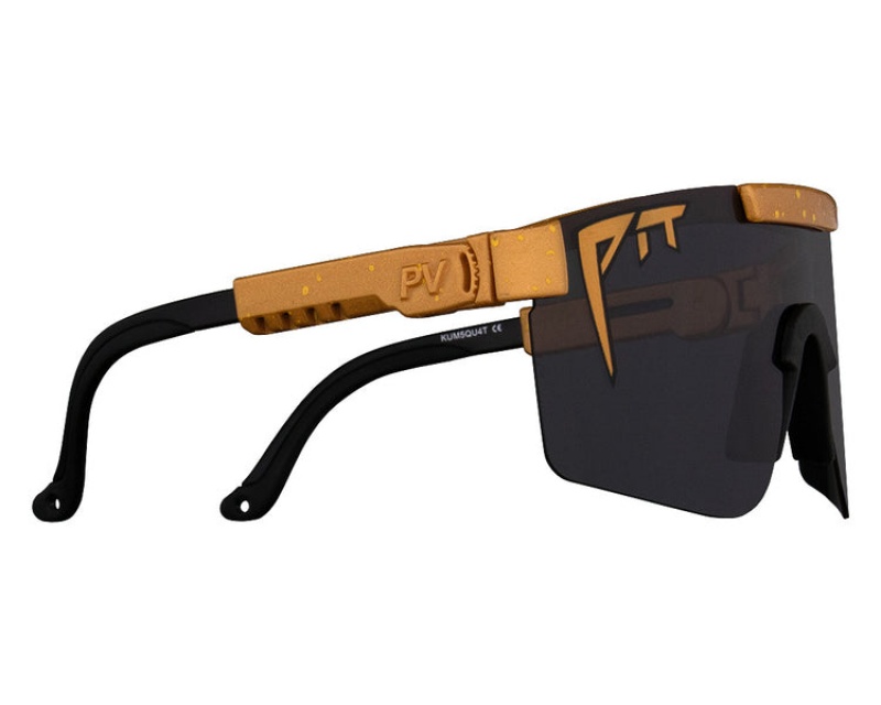 Pit Viper Kumquat Polarized The Originals Guld | QZA-263859