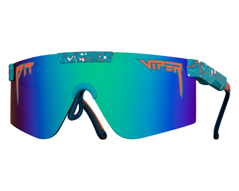 Pit Viper Marina Polarized The 2000s Blå Orange | AGU-651892