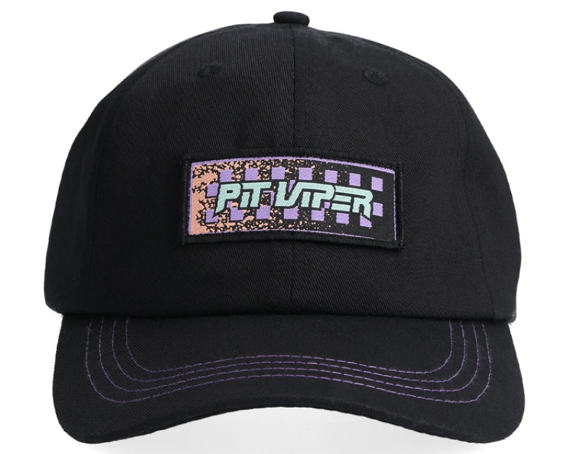 Pit Viper Naples Stepdad Hatt Svarta | XTM-794316