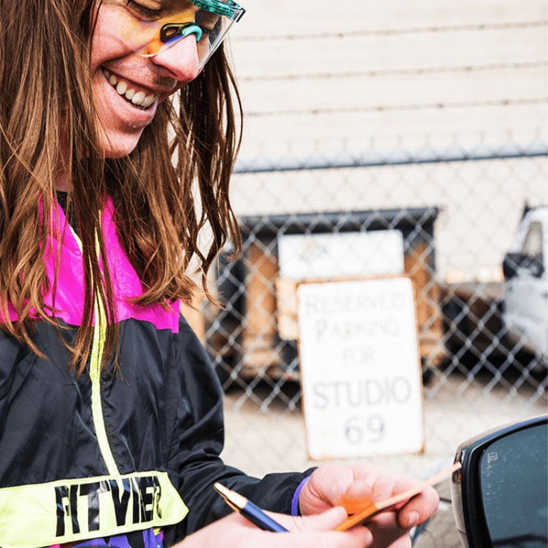 Pit Viper Pranks Parking Tickets Andra Tillbehör Svarta Orange | DGE-739461