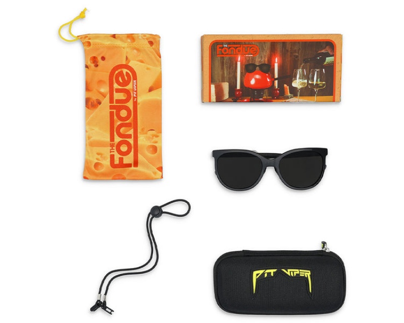 Pit Viper Standard Polarized The Fondue Svarta | AKT-574063