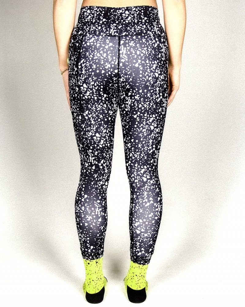 Pit Viper Underground Key Player Leggings Svarta Vita | MLZ-720896