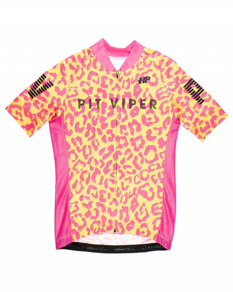 Pit Viper Wildcat Jersey Rosa Gula | KEL-092436