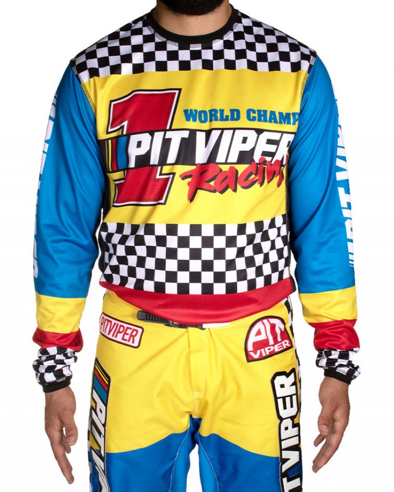 Pit Viper World Champs Jersey Olika Färger | SGN-324190