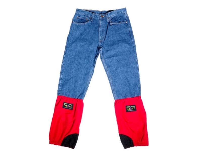 Pit Viper Xtreme Jeans Blå Röda | FGP-741523